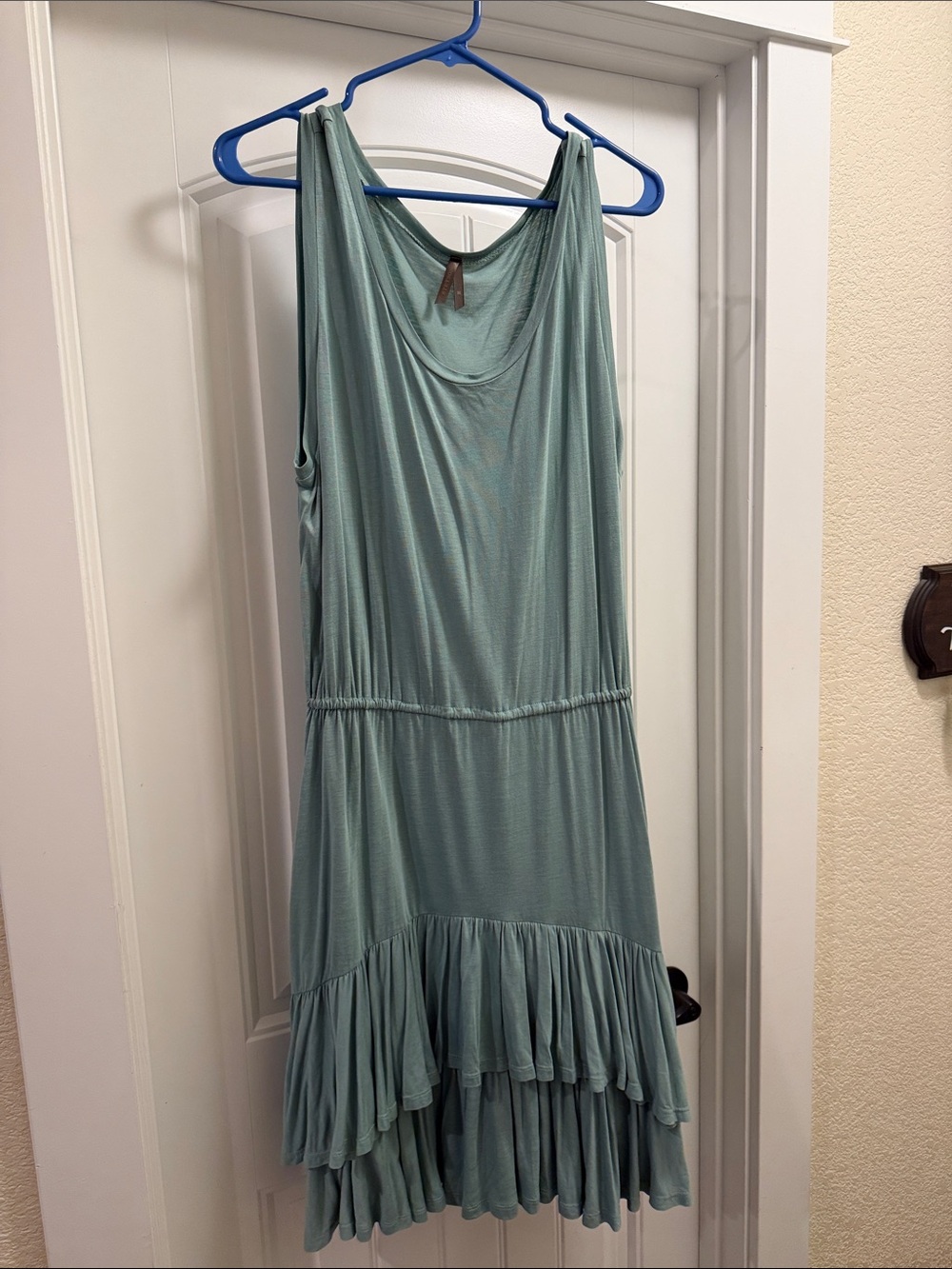 Stetson Mint Green Sleeveless Scoop Neck Top